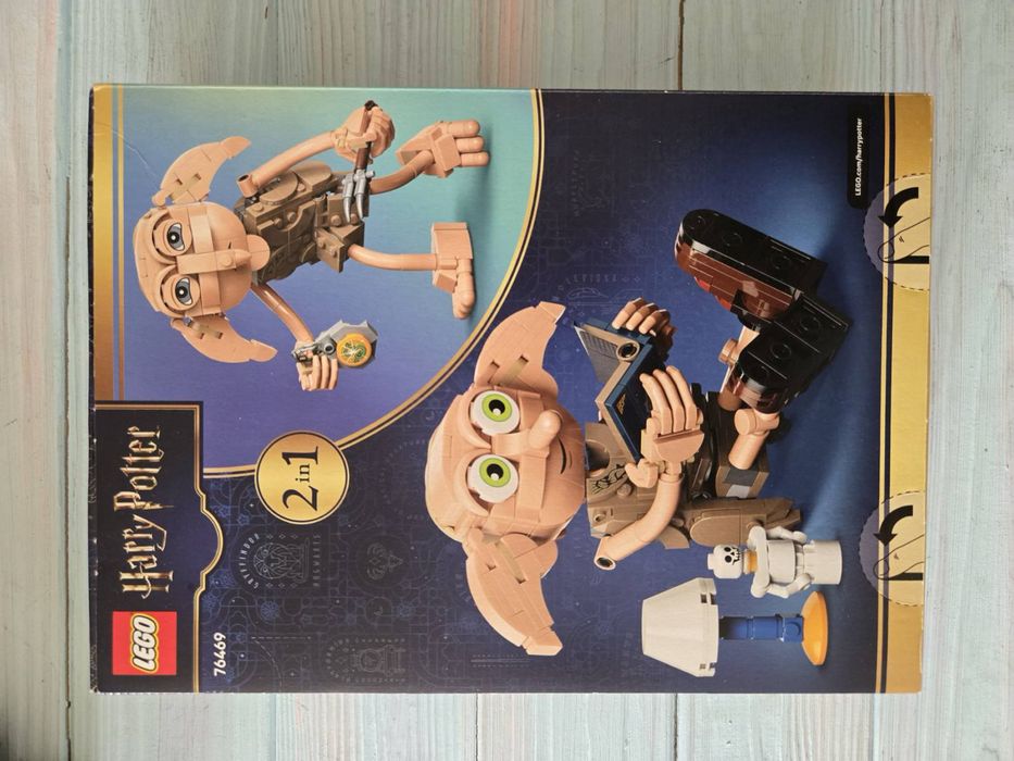 Конструктор LEGO Harry Potter Добі, вільний ельф 379 деталей (76469)