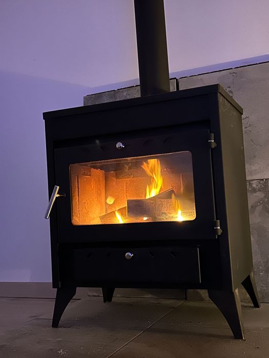 Salamandra a lenha 13Kw