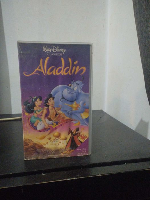 Conjunto de filmes vhs