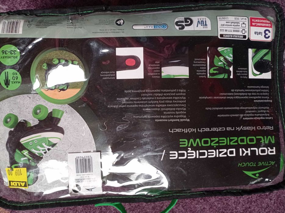 Rolki dziecięce w dobrym stanie