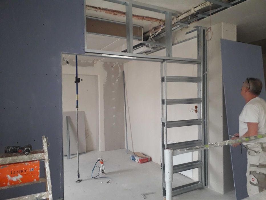 usługi  REMONTOWE - Regipsy - MALOWANIE - płytki - ŁAZIENKI