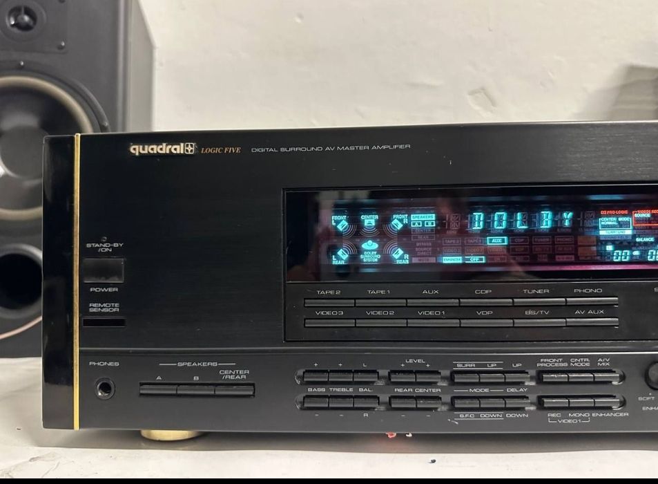 Wzmacniacz/ Amplituner Quadral Logic Five (Lenco FA-3401), 100 W + 100