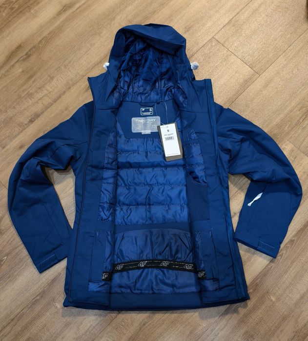 4F Damska Kurtka Narciarska S • Membrana 5000 • Premium Zima