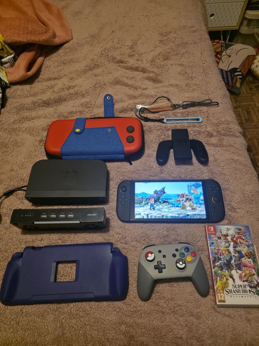 Nintendo Switch 2 full extras ac trocas odin 2 etc ayaneo
