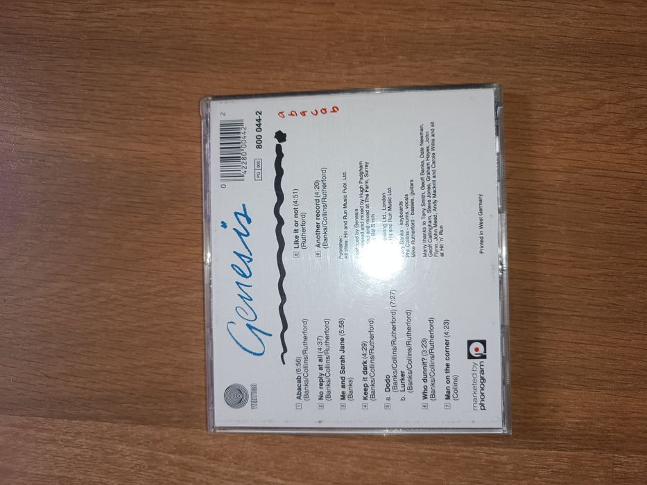 Genesis - Abacab (Vertigo, Germany 1987)