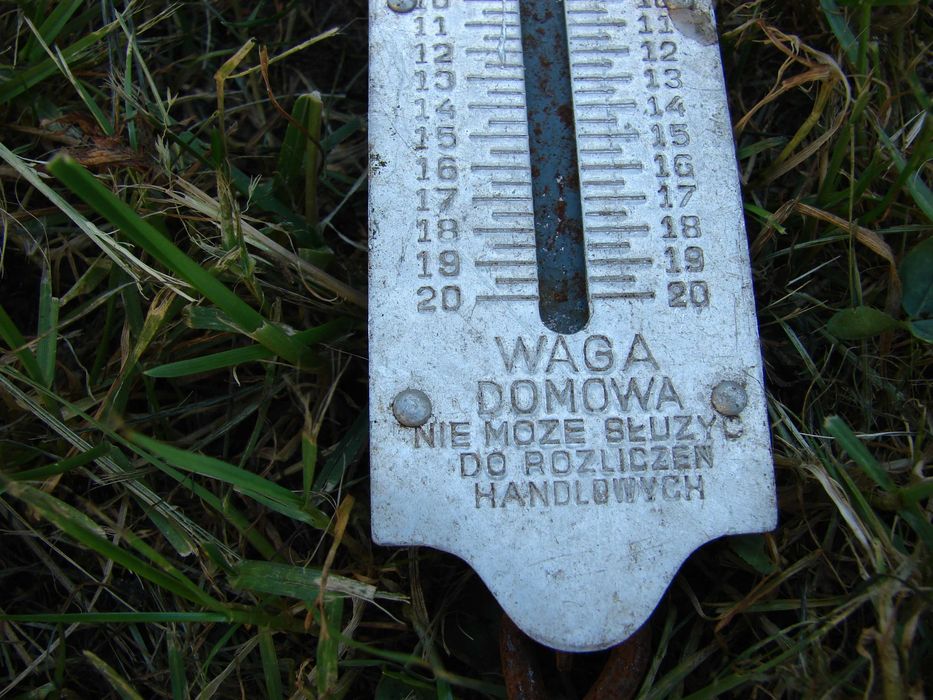 Stara waga hakowa domowa do 20kg S.P.M.Z. Kraków