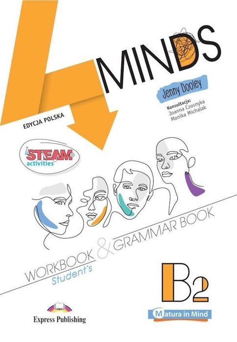 4 Minds B2 WB + DigiBook (kod) Express Publishing Jenny Dooley, Bob
