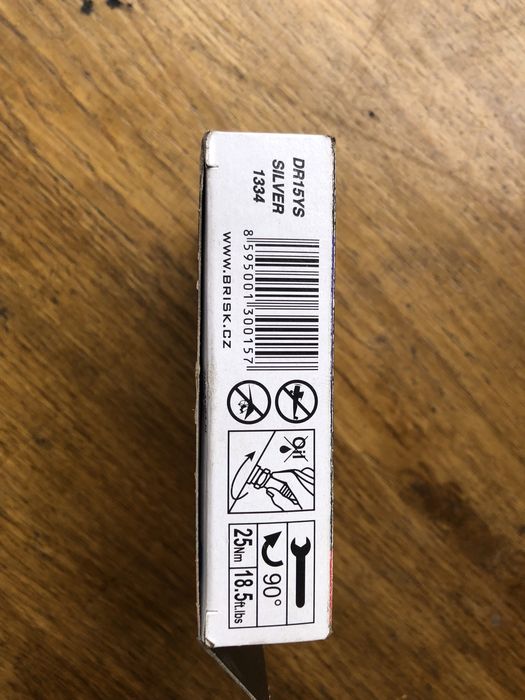 Свічки автомобільні BRISK.