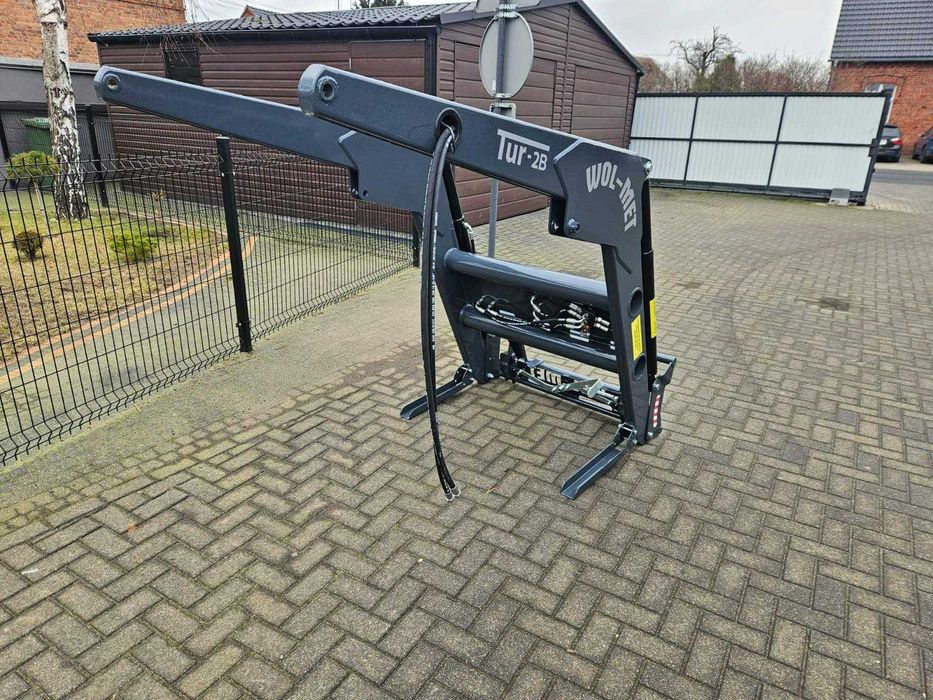 Ładowacz czołowy Udźwig 1200 kg MTZ podnośnik WOL-MET