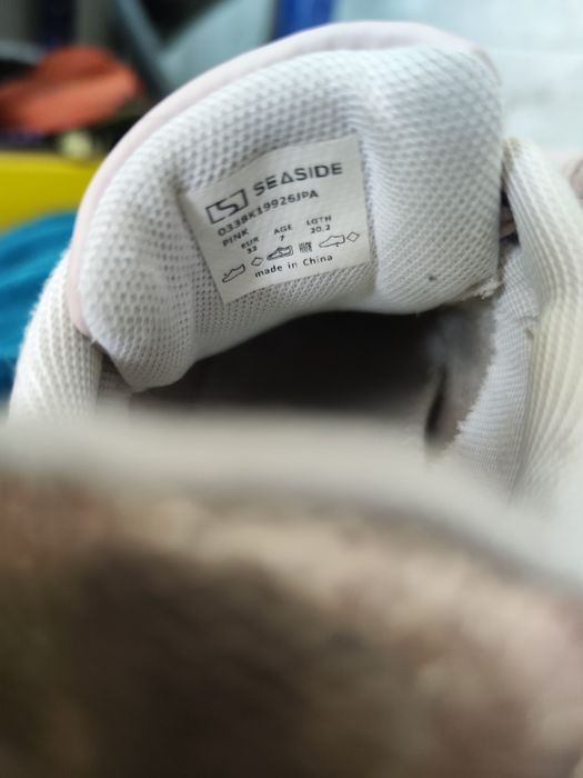 Ténis rosa de menina da Seaside