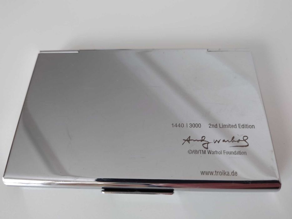 Porta cartões Andy Warhol by Troika