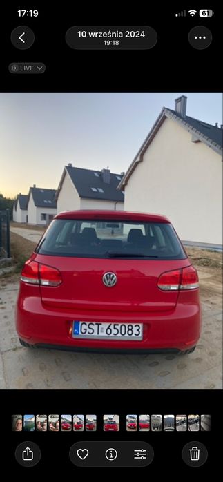 Golf 6 , 1.6 MPI , benzyna