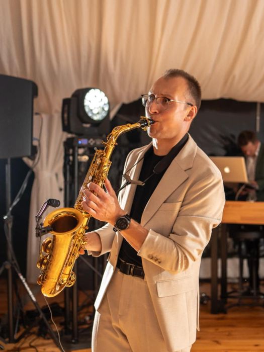 Saksofonista na imprezę, wesele, live act, event, ślub .