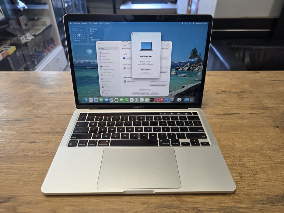 Sklep ladny Macbook Pro M1 2020 16gb 512gb silver