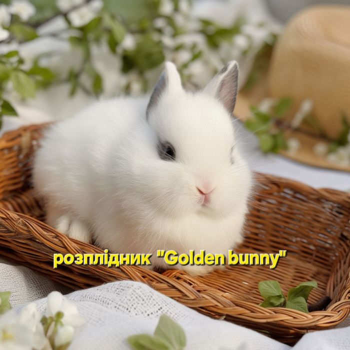 Міні кролики оптом та вроздріб карликові нідерландські нідерландський