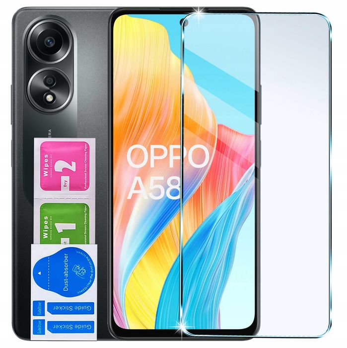 3szt Szkło Hartowane do Oppo A58 5G / A78 5G
