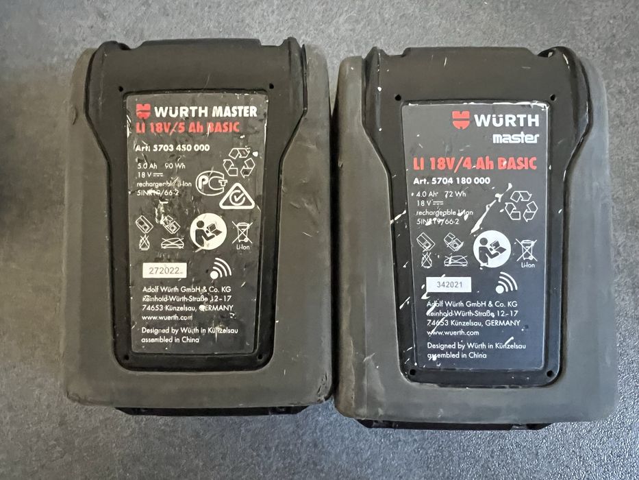 Безщіткова Акум. Болгарка Würth AWS 18-125 P Compact