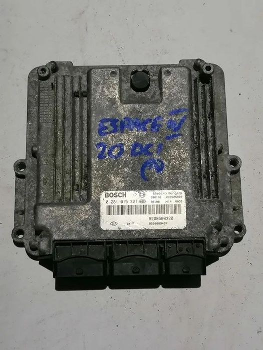 RENAULT ESPACE IV - STEROWNIK KOMPUTER SILNIKA 0281015321, 8200560320