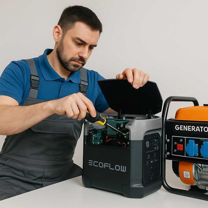 Ремонт бензиновых, дизельных и инверторных генераторов. EcoFlow