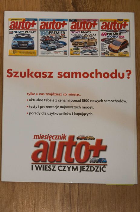 Auto+ Katalog 2005, 235 modeli samochodów