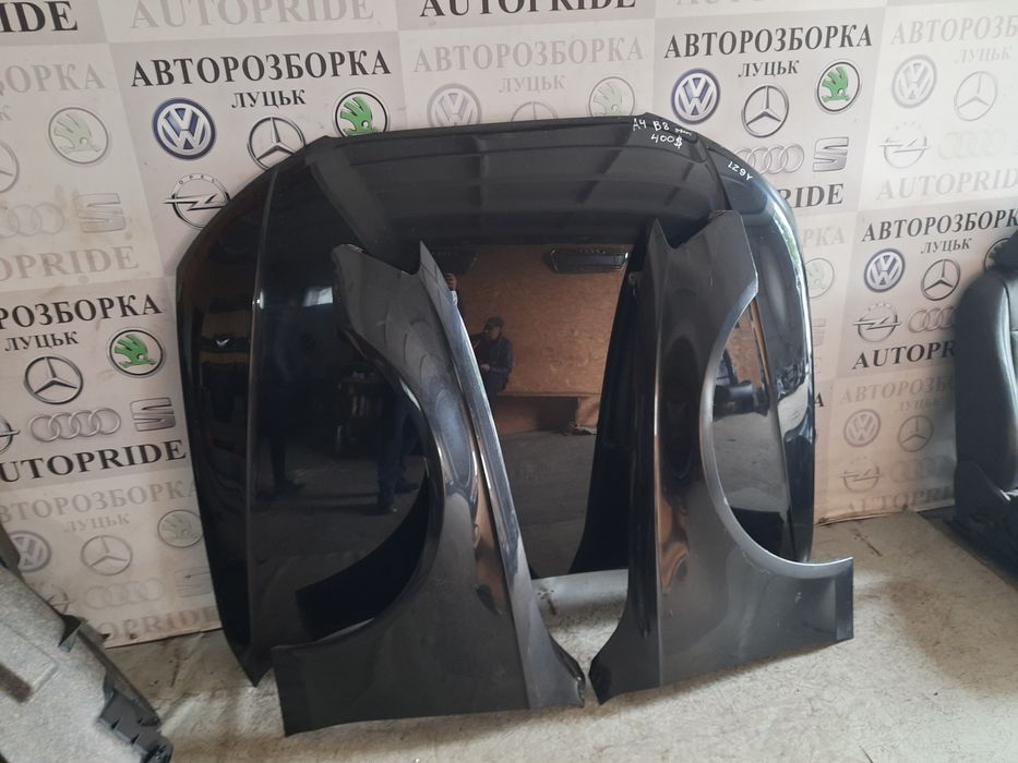Капот Audi A4B8 Ауді кришка капота Ауді А4Б8