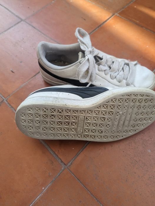 Sapatilhas puma brancas