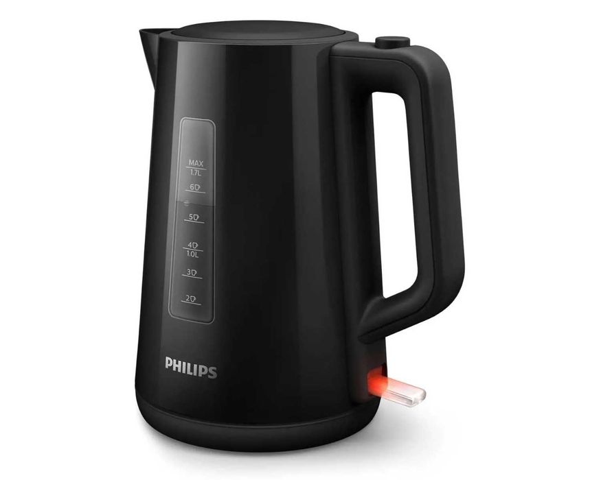 Czajnik Elektryczny 1.7L 2200W Czarny Z FILTRACJĄ Obrotową Podstawą