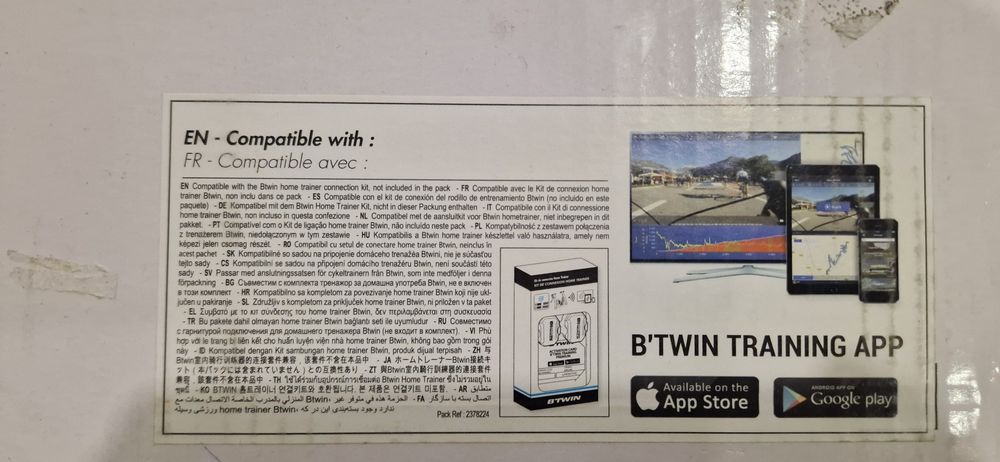 Rolo de treino de bicicleta B'twin In'Ride 100