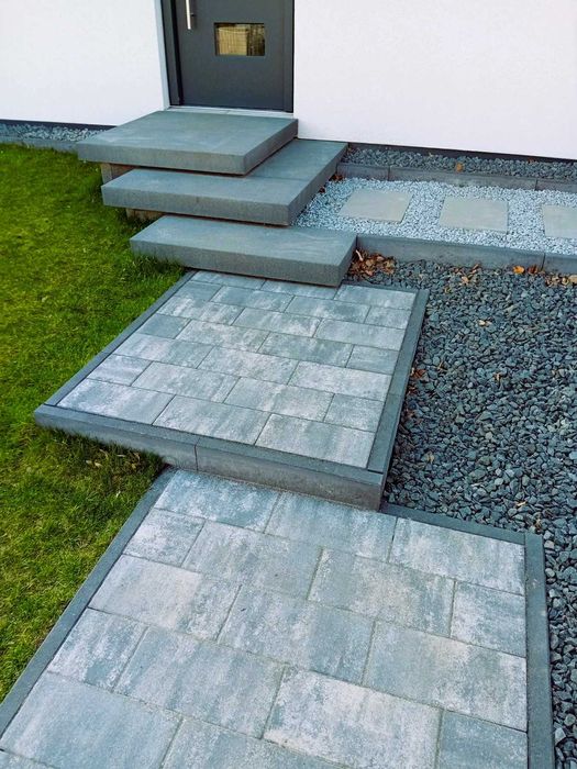 Brukarstwo Układanie Kostki Brukowej Granitowej