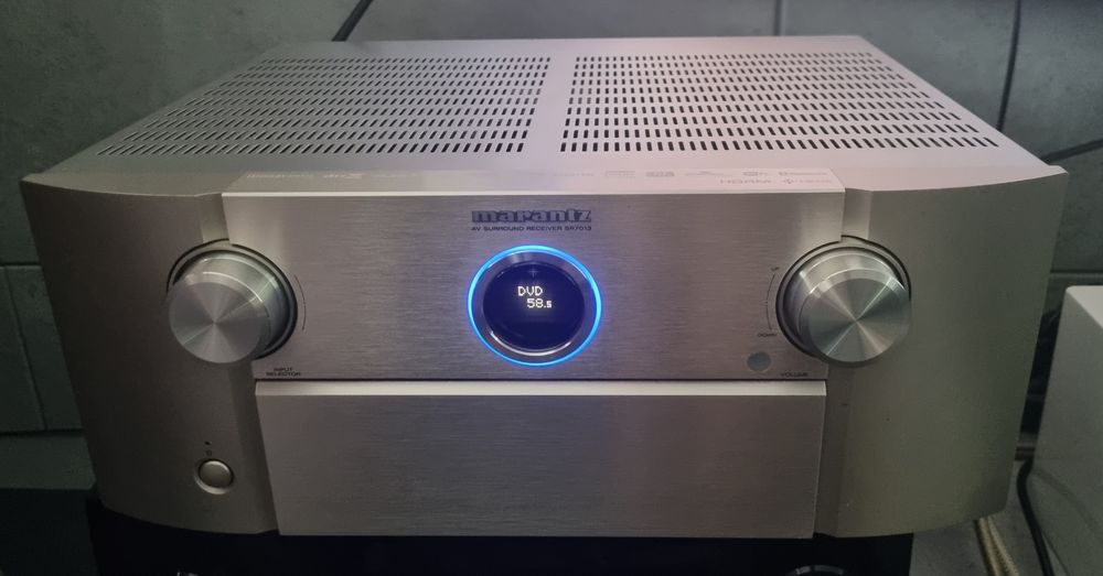 Amplituner Marantz sr7013 srebrny.