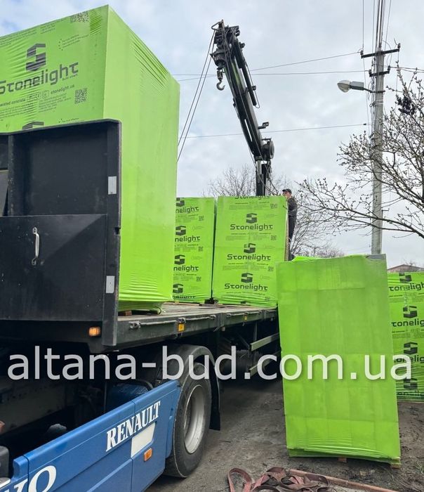 Газоблок стіновий D 500 з доставкою, 300 200 600, газобетон