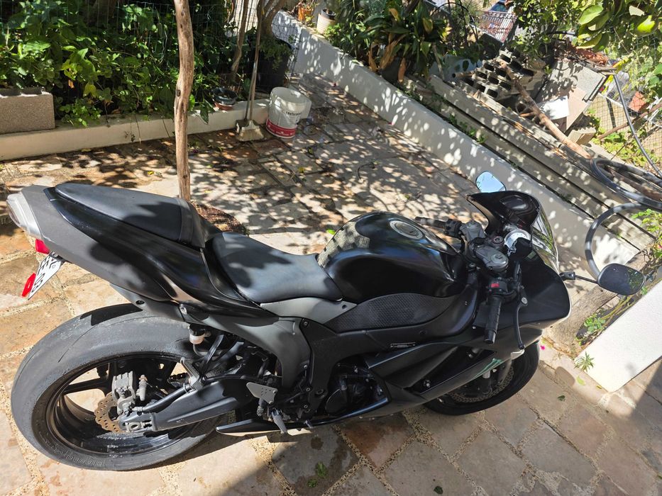 Kawasaki zx6r de 2007