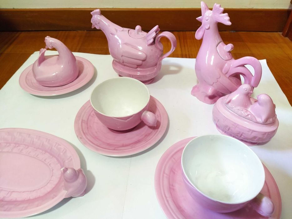 Conjunto de loiças vista alegre vintage