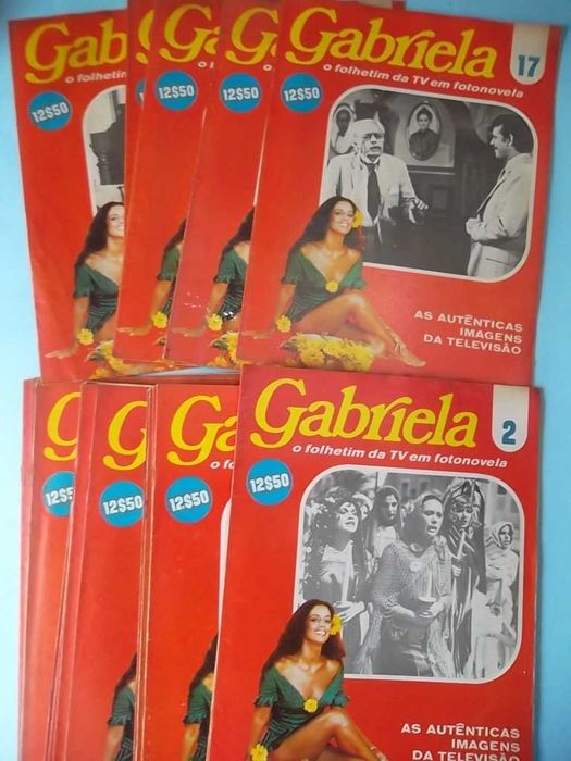 "GABRIELA" - 23 Folhetins Fotonovela mais 1 Edição Especial (1977)