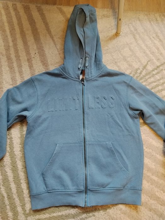 Bluza rozpinana niebieski