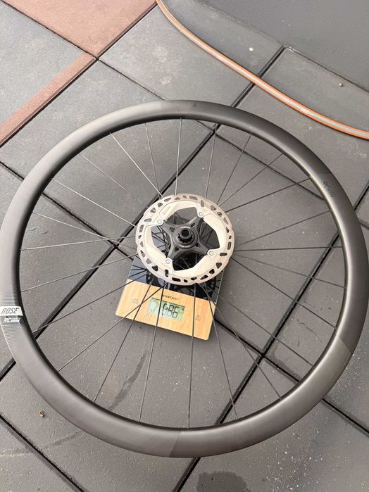 Koła karbonowe Szosa/Gravel ROSE RC-Forty + tarcze Shimano Ultegra XT