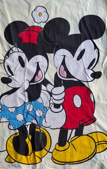 T-shirt Amarela Minnie e Mickey C&A M