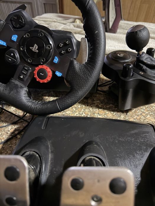 g29 com shifter e pedais pra despachar