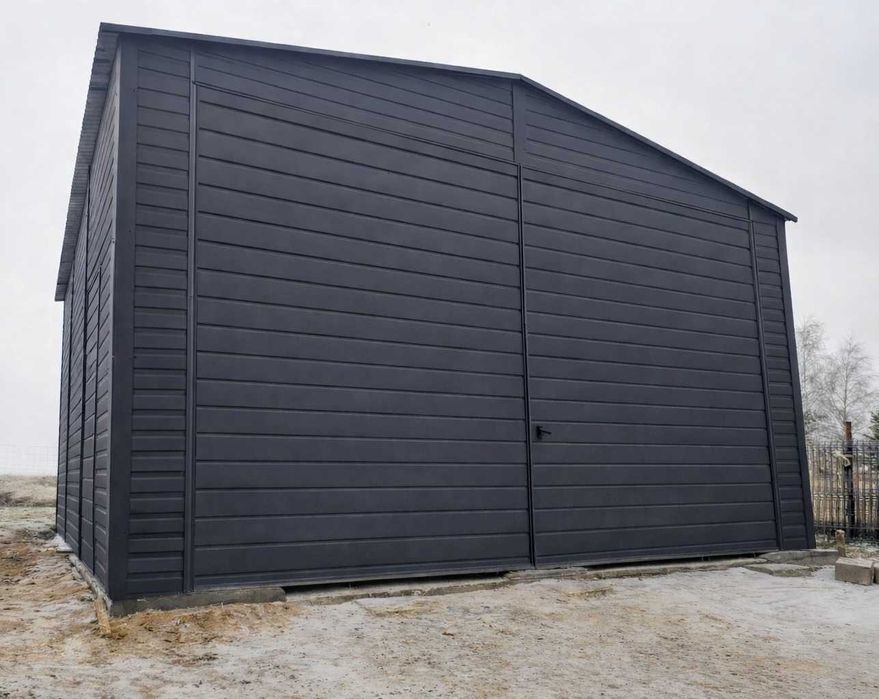 Hala Garaż Blaszany Każdy Wymiar Solidna Konstrucja OCYNK