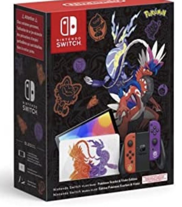 Nintendo Switch Oled Edição Pokemon Nova