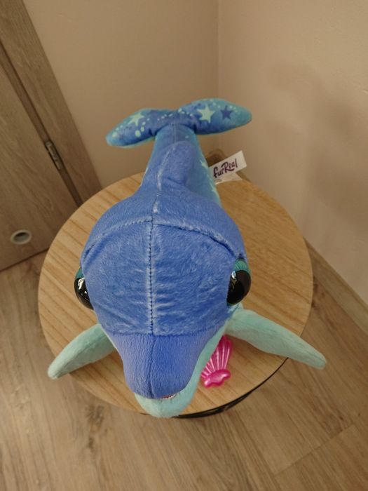 Gadająca zabawka interaktywna Hasbro Furreal Delfin dźwięki jak Szumiś