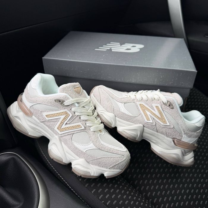 New Balance 9060 Bisque Sea Salt трендові жіночі кросівки ню беланс 9060