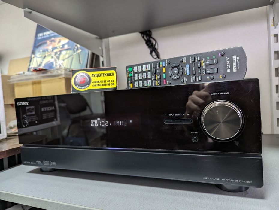 7.1 AV-ресивер Sony STR-DN610. Bravia Sync. 3D, HDMI, Bi-Amp.