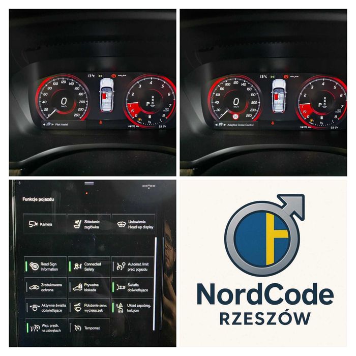 NordCode Volvo Kodowanie Konwersja USA-EU Jezyk polski CALA POLSKA