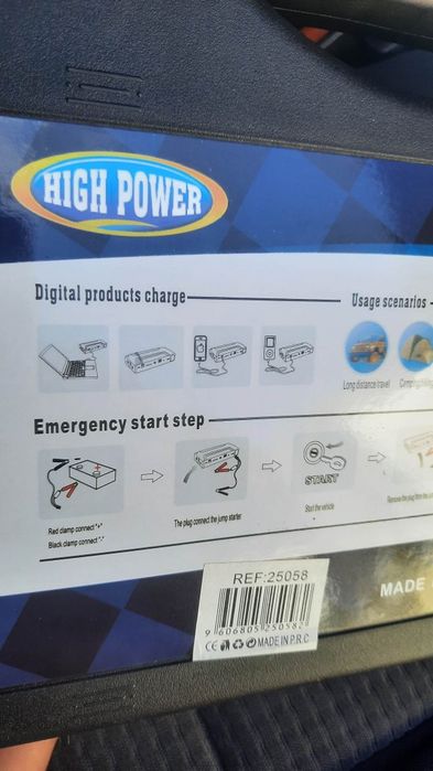 Booster 600a para veículos gasolina/gasoleo marca High Power
