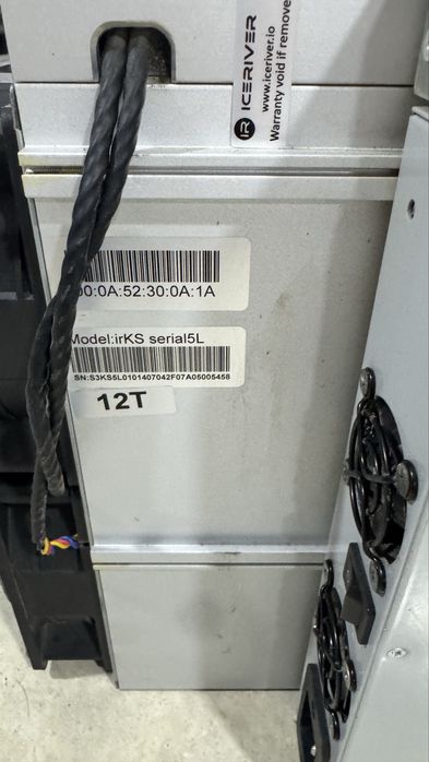 Mineradora Iceriver KS5L 12Th