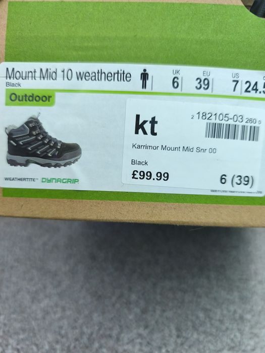 Ботинки Karrimor