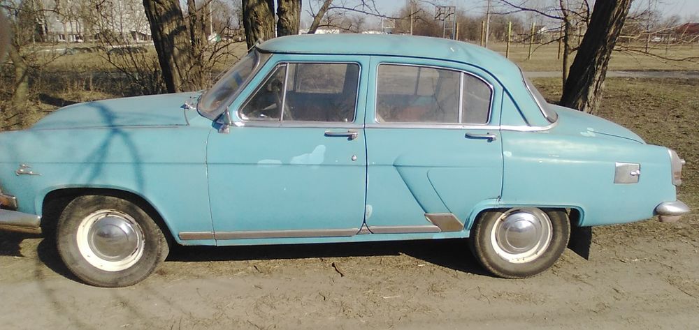 Волга Газ21М,голубого цвета