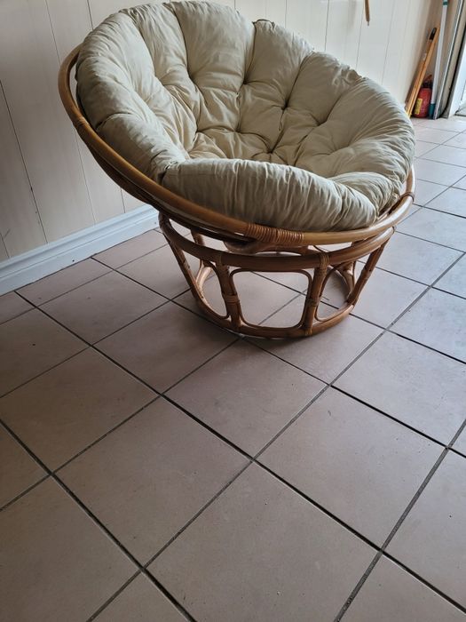 Fotel rattanowy  Bardzo Wygodny