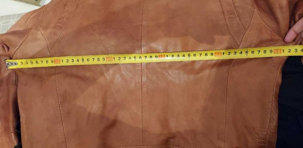 Blusão biker pele verdadeira